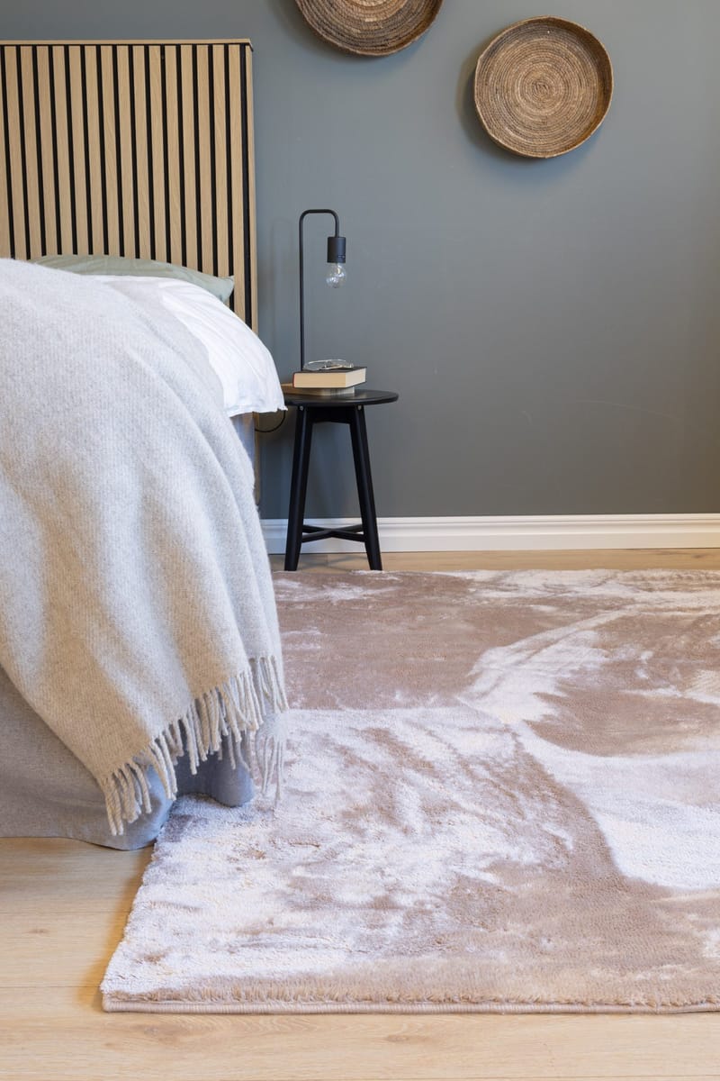 Cozy Shaggy Tæppe 240x340 cm Rektangulært - Hør - Tekstiler - Tæpper - Moderne tæppe - Ryatæpper