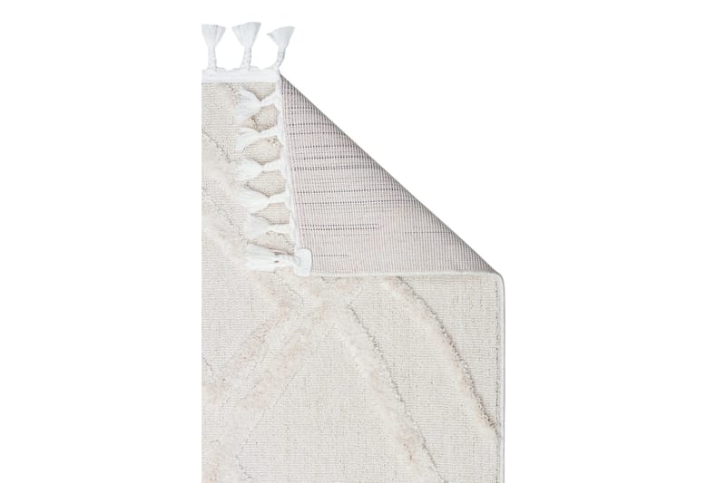 Tolina Løber 80x300 cm Rektangulær - Hvid - Tekstiler - Tæpper - Moderne tæppe - Gangmåtter