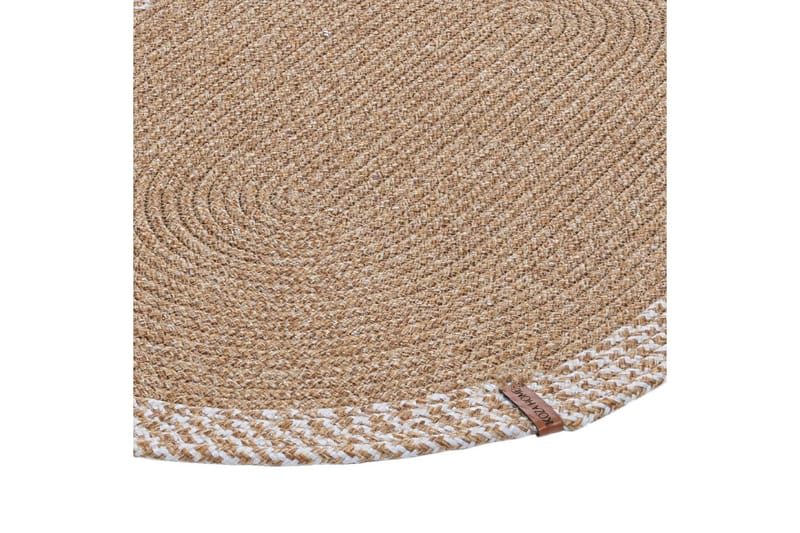 Fielo Bomuldstæppe 80x120 cm Rektangulær - Beige - Tekstiler - Tæpper - Moderne tæppe - Bomuldstæpper