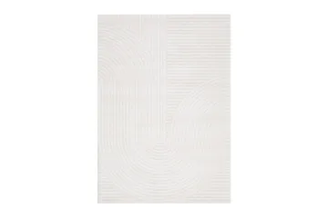 Bella Wilton Teppe 240x340 cm Rektangulært - Hvid - Tekstiler - Tæpper - Moderne tæppe - Mønstrede tæpper