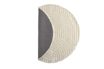 Niklas Polyester - 200*200- -Rund-Hvid - Tekstiler - Tæpper - Moderne tæppe - Ryatæpper