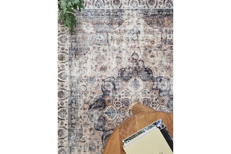 Tarfaya Frise-tæppe 200x290 cm - Natur - Tekstiler - Tæpper - Moderne tæppe - Mønstrede tæpper