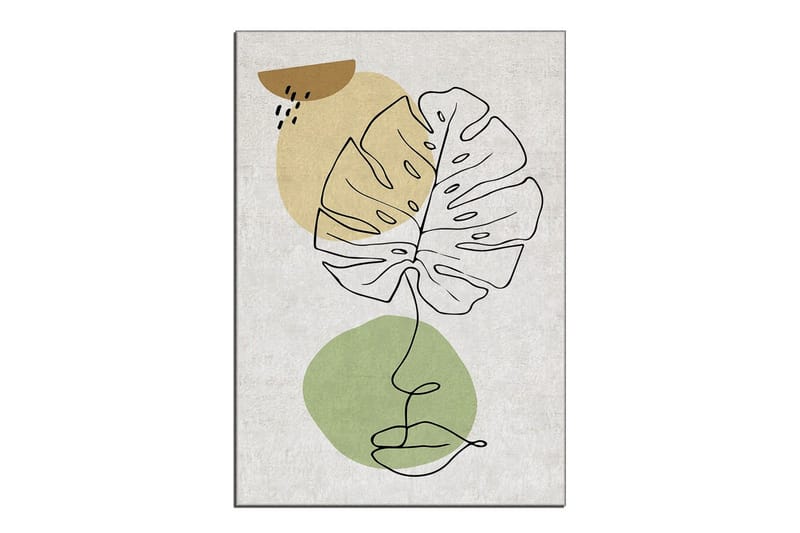 Head Wilton-tæppe 100x140 cm Rektangulær - Flerfarvet - Tekstiler - Tæpper - Moderne tæppe - Wiltontæpper