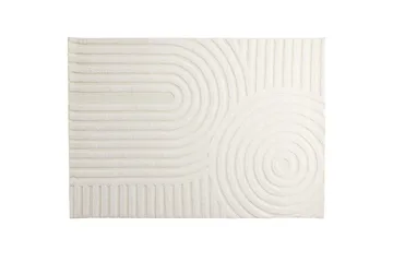 Nikita Ryetæppe 200x290 cm - Hvid - Tekstiler - Tæpper - Moderne tæppe - Ryatæpper