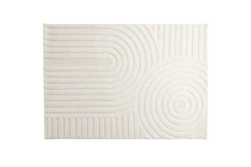 Nikita Ryetæppe 200x290 cm, Hvid