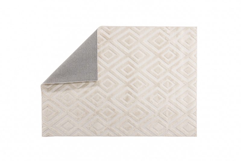 Pia Ryetæppe 160x230 cm - Hvid - Tekstiler - Tæpper - Moderne tæppe - Ryatæpper