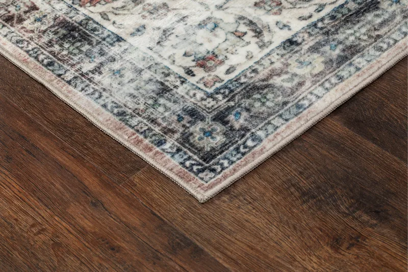 Tarfaya Frise-tæppe 80x150 cm - Natur - Tekstiler - Tæpper - Moderne tæppe - Mønstrede tæpper