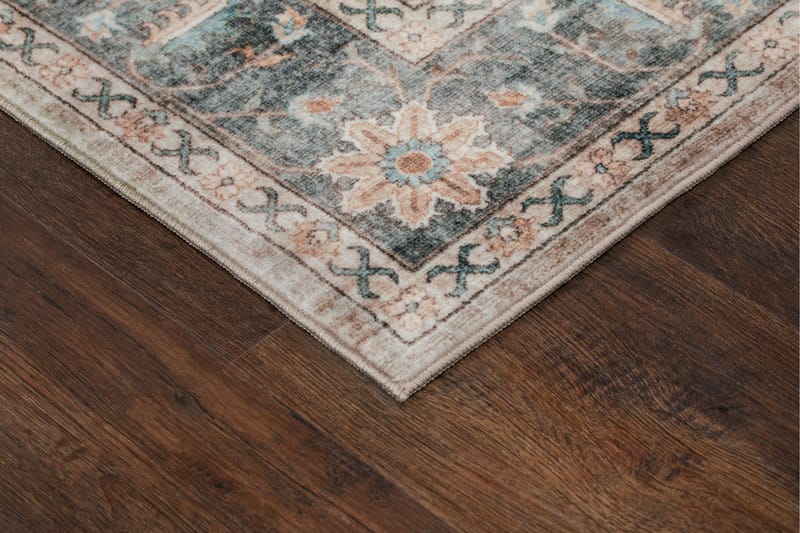 Tarfaya Frise-tæppe 200x290 cm - Creme - Tekstiler - Tæpper - Moderne tæppe - Mønstrede tæpper