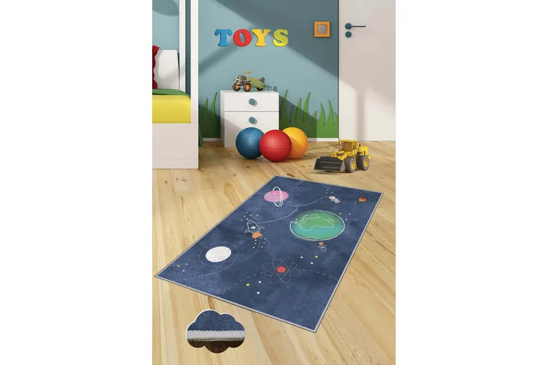 Nooralam Løber 80x150 cm Rektangulært, Flerfarvet