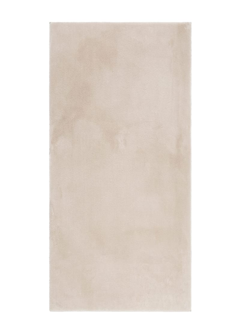 Cozy Shaggy Tæppe 60x120 cm Rektangulært, Natur