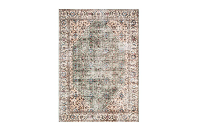 Tarfaya Friezetæppe 200x290 cm, Grøn