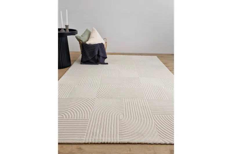 Ritz Wilton-tæppe 200x290 cm Rektangulær - Tekstiler - Tæpper - Moderne tæppe - Mønstrede tæpper