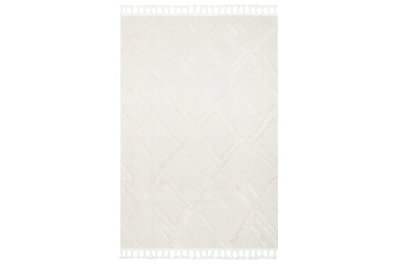 Tolina Løber 80x300 cm Rektangulær - Hvid - Tekstiler - Tæpper - Moderne tæppe - Gangmåtter