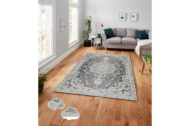 Nunki Wilton-tæppe 120x180 cm Rektangulær - Flerfarvet - Tekstiler - Tæpper - Moderne tæppe - Wiltontæpper