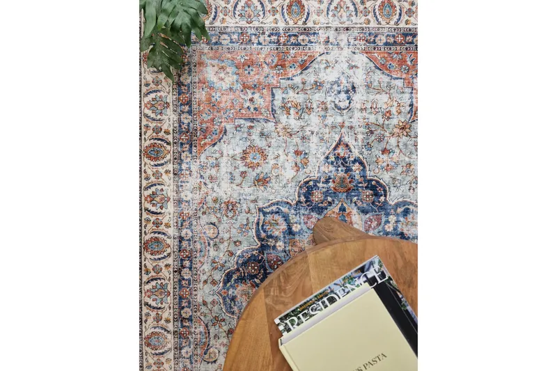 Tarfaya Frise-tæppe 160x230 cm - Flerfarvet - Tekstiler - Tæpper - Moderne tæppe - Wiltontæpper