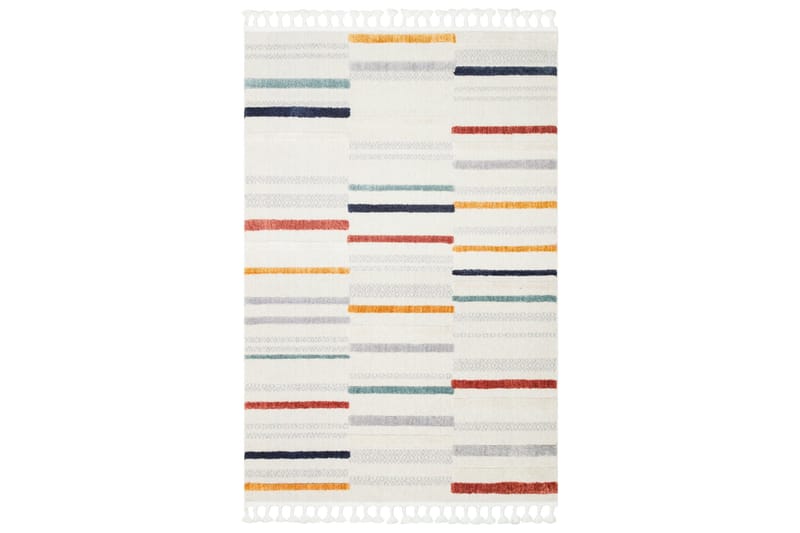 Tarz Wilton-tæppe 160x230 cm Rektangulær - Flerfarvet - Tekstiler - Tæpper - Moderne tæppe - Mønstrede tæpper