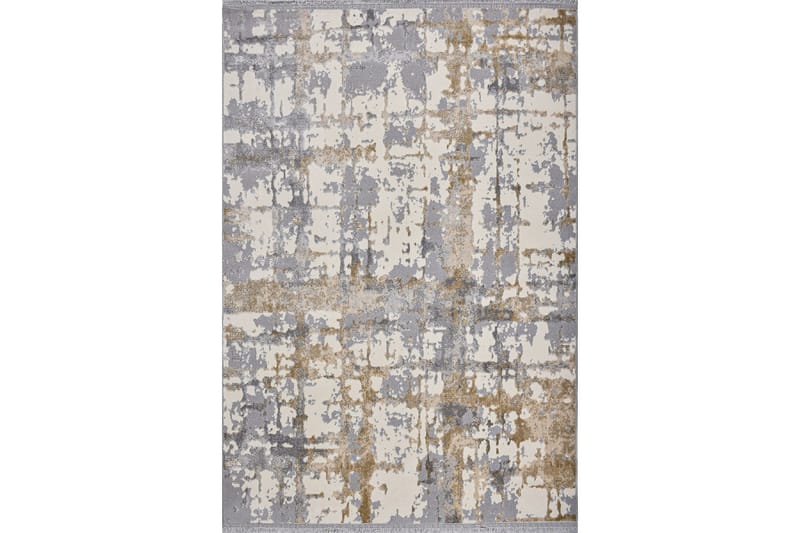 Naveena Løber 100x500 cm Rektangulær - Grå/Beige/Creme - Tekstiler - Tæpper - Moderne tæppe - Gangmåtter