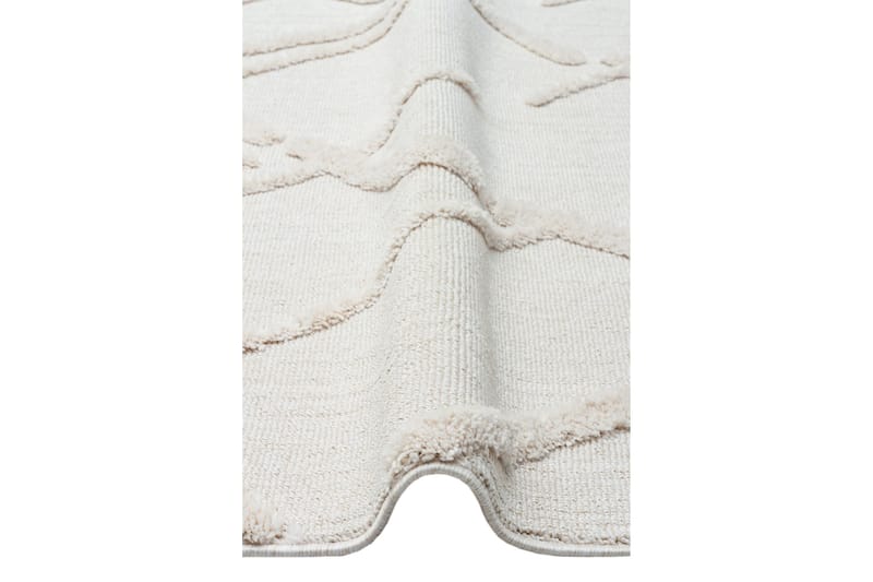 Tolina Løber 80x300 cm Rektangulær - Hvid - Tekstiler - Tæpper - Moderne tæppe - Gangmåtter