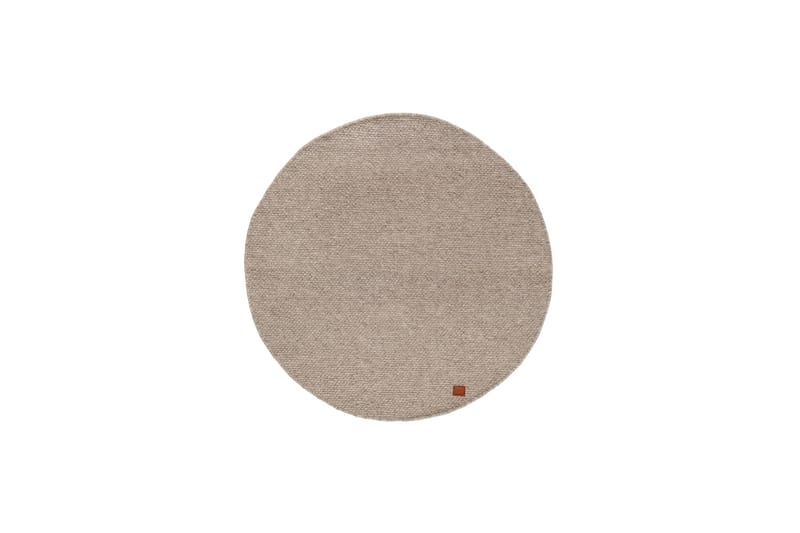 Skagen Uldtæppe Rund 200 cm, Hør