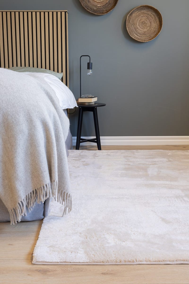 Cozy Rya-tæppe 240x340 cm Rektangulær - Natur - Tekstiler - Tæpper - Moderne tæppe - Ryatæpper