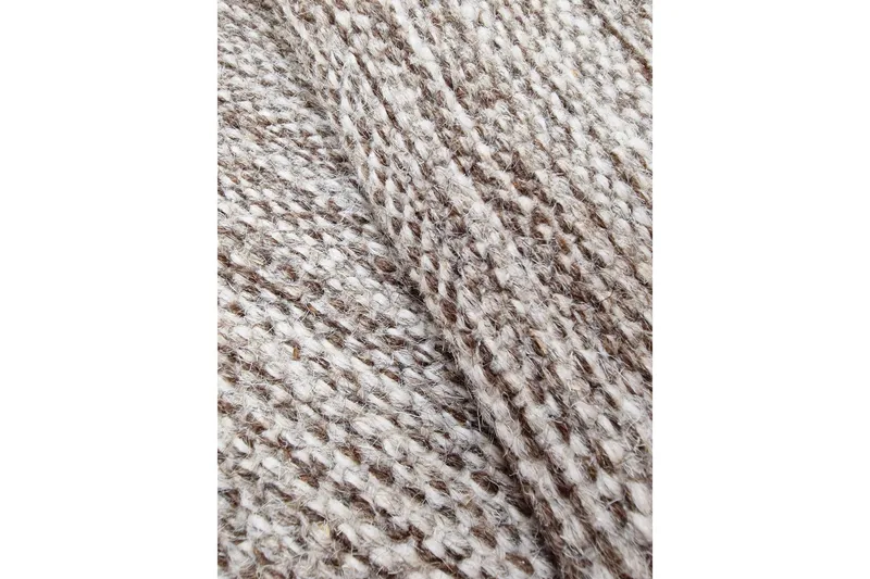 Birka Uldtæppe Rund 240 cm - Hør - Tekstiler - Tæpper - Moderne tæppe - Uldtæppe