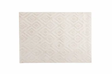Pia Ryetæppe 160x230 cm - Hvid - Tekstiler - Tæpper - Moderne tæppe - Ryatæpper