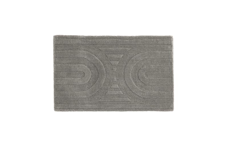 Nora Uldtæppe 50x80 cm, Grå