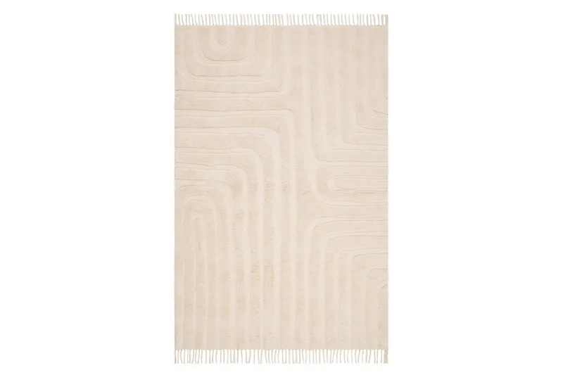 Marokko Bomuldstæppe 160x230 cm, Creme