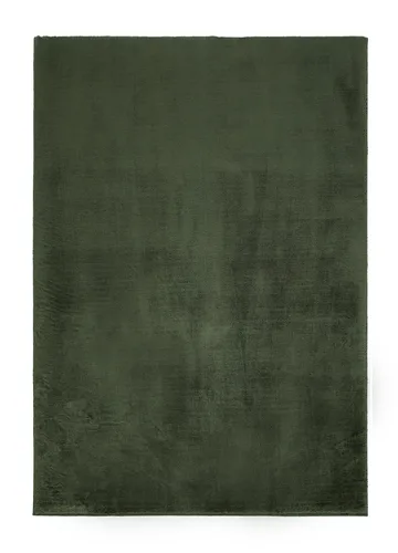 Cozy Shaggy Tæppe 110x160 cm Rektangulært - Grøn - Tekstiler - Tæpper - Moderne tæppe - Ryatæpper