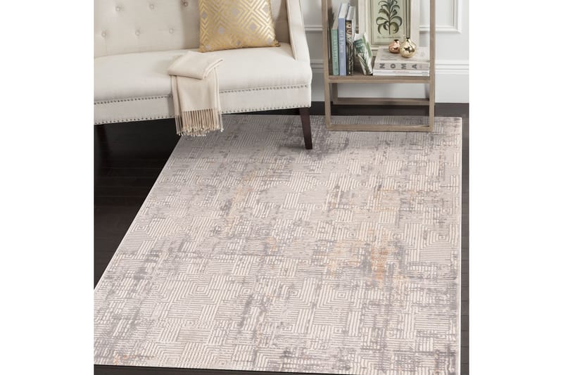 Marlyn Løber 80x300 cm Rektangulær - Grå/Beige/Brun - Tekstiler - Tæpper - Moderne tæppe - Gangmåtter