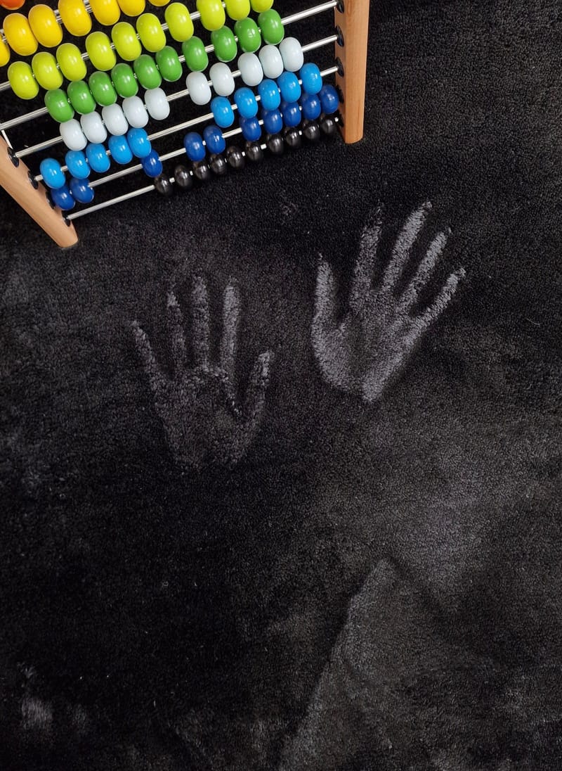 Cozy Shaggy Tæppe 110x160 cm Rektangulært - Sort - Tekstiler - Tæpper - Moderne tæppe - Ryatæpper