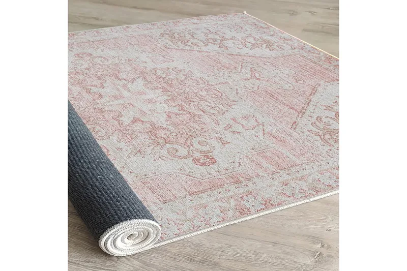 Nilam Bomuldstæppe 160x230 cm Rektangulær - Creme - Tekstiler - Tæpper - Moderne tæppe - Bomuldstæpper