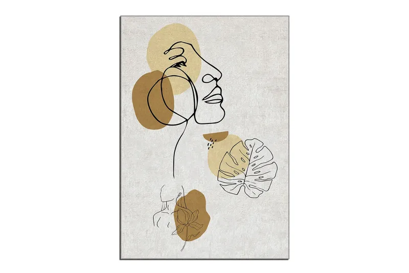 Alho Wilton-tæppe 100x140 cm Rektangulær, Flerfarvet