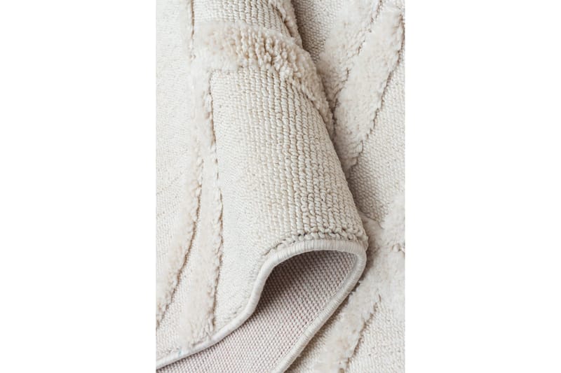 Tolina Løber 80x300 cm Rektangulær - Hvid - Tekstiler - Tæpper - Moderne tæppe - Gangmåtter