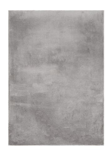 Cozy Shaggy Tæppe 110x160 cm Rektangulært - S ølv - Tekstiler - Tæpper - Moderne tæppe - Ryatæpper