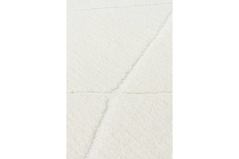Pachuram Wilton-tæppe 120x180 cm Rektangulær - Hvid - Tekstiler - Tæpper - Moderne tæppe - Mønstrede tæpper
