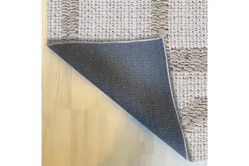 Maltina Bomuldstæppe 80x120 cm Rektangulær - Grå - Tekstiler - Tæpper - Moderne tæppe - Bomuldstæpper
