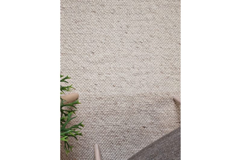 Skagen Uldtæppe 75x230 cm - Hør - Tekstiler - Tæpper - Moderne tæppe - Uldtæppe