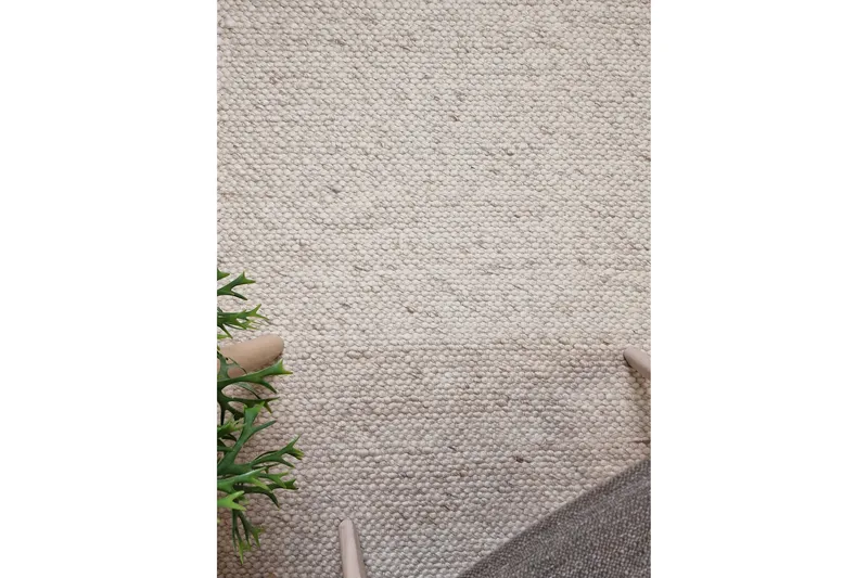 Skagen Uldtæppe 300x400 cm - Hør - Tekstiler - Tæpper - Moderne tæppe - Uldtæppe