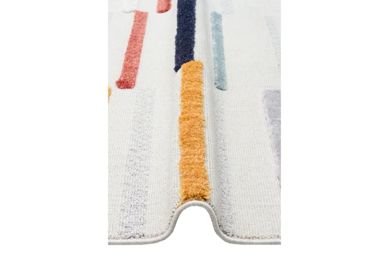 Tarz Wilton-tæppe 200x290 cm Rektangulær - Flerfarvet - Tekstiler - Tæpper - Moderne tæppe - Mønstrede tæpper