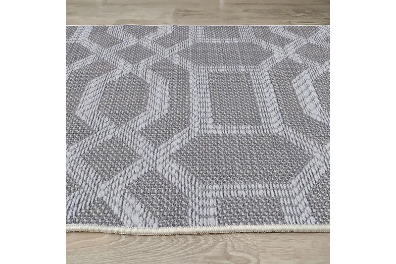 Magma Bomuldstæppe 100x200 cm Rektangulær - Grå - Tekstiler - Tæpper - Moderne tæppe - Bomuldstæpper