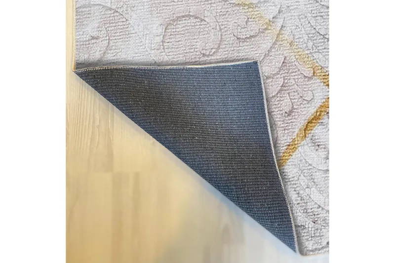 Dina Bomuldstæppe 100x300 cm Rektangulær - Hvid - Tekstiler - Tæpper - Moderne tæppe - Bomuldstæpper