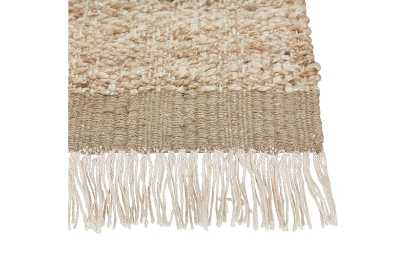 Abana Jutetæppe 160x230 cm - Beige - Tekstiler - Tæpper - Moderne tæppe - Sisaltæpper