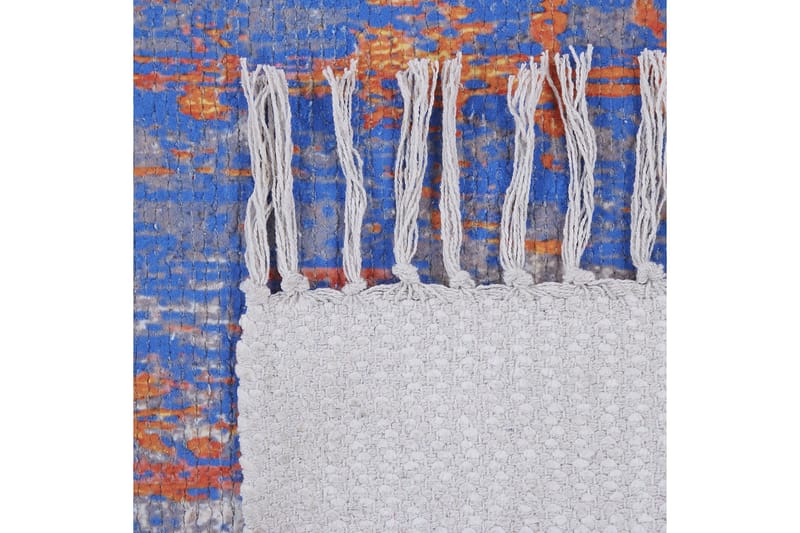 Acarlar Ryetæppe 80x150 cm - Blå - Tekstiler - Tæpper - Moderne tæppe - Wiltontæpper