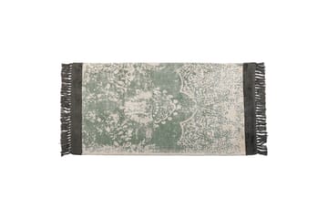 Akarsu Viskosetæppe 80x150 cm - Grøn - Tekstiler - Tæpper - Moderne tæppe - Viskosetæpper & kunstsilketæpper