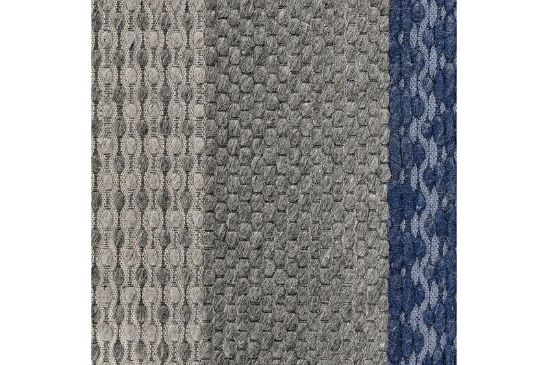 Akkaya Bomuldstæppe 140x200 cm - Sort/hvid - Tekstiler - Tæpper - Moderne tæppe - Bomuldstæpper