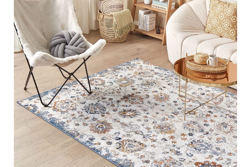 Akori Ryetæppe 200x300 cm - Beige - Tekstiler - Tæpper - Moderne tæppe - Ryatæpper