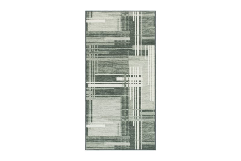 Alba Wiltontæppe 80x150 cm - Grøn - Tekstiler - Tæpper - Moderne tæppe - Wiltontæpper