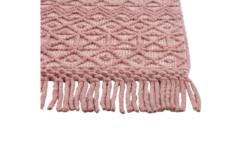 Alucra Ryetæppe 160x230 cm - Rosa - Tekstiler - Tæpper - Moderne tæppe - Ryatæpper