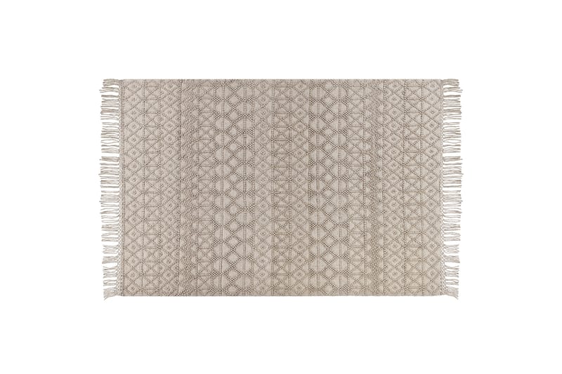 Alucra Ryetæppe 200x300 cm - Beige - Tekstiler - Tæpper - Moderne tæppe - Ryatæpper